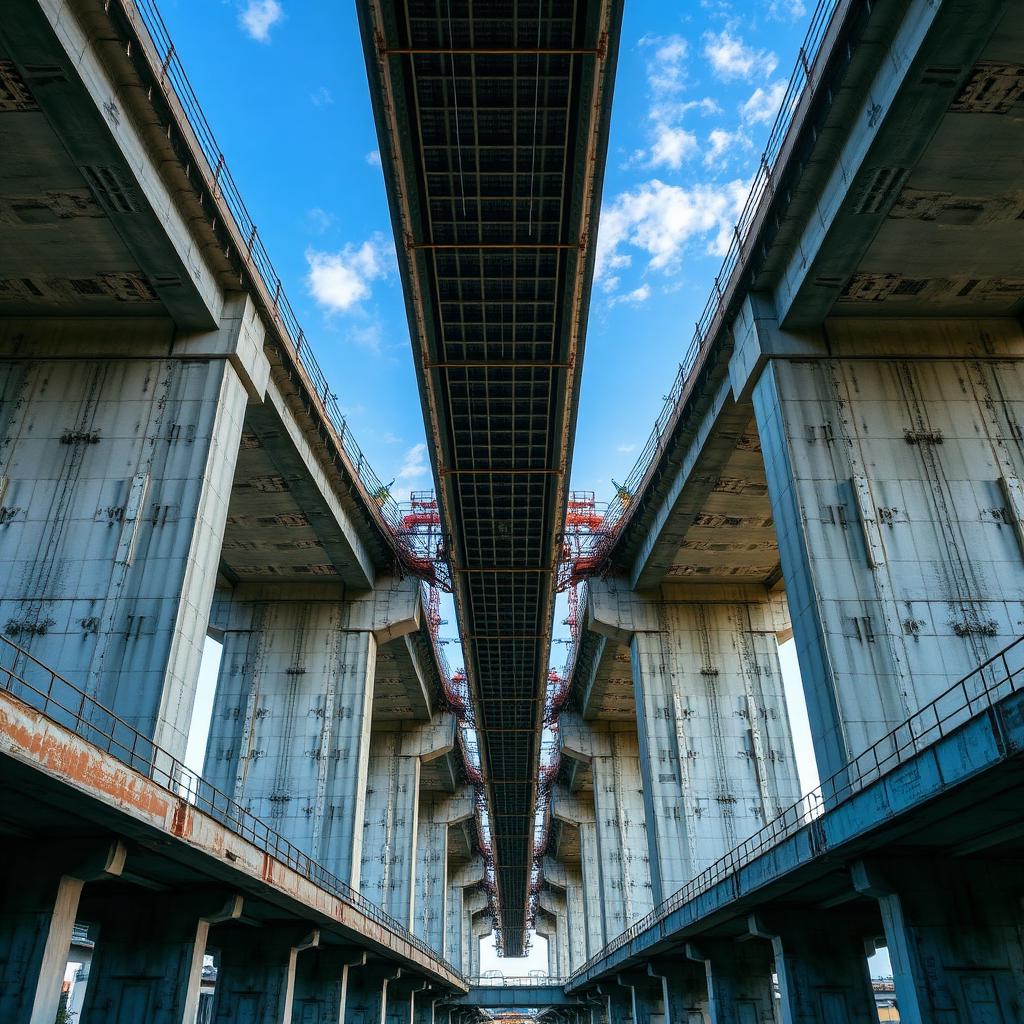 Northbank Causeway — civil bridge construction